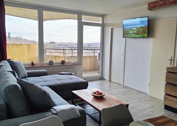 Daire Hexenstube - Traumhafter Ausblick & Pool Braunlage